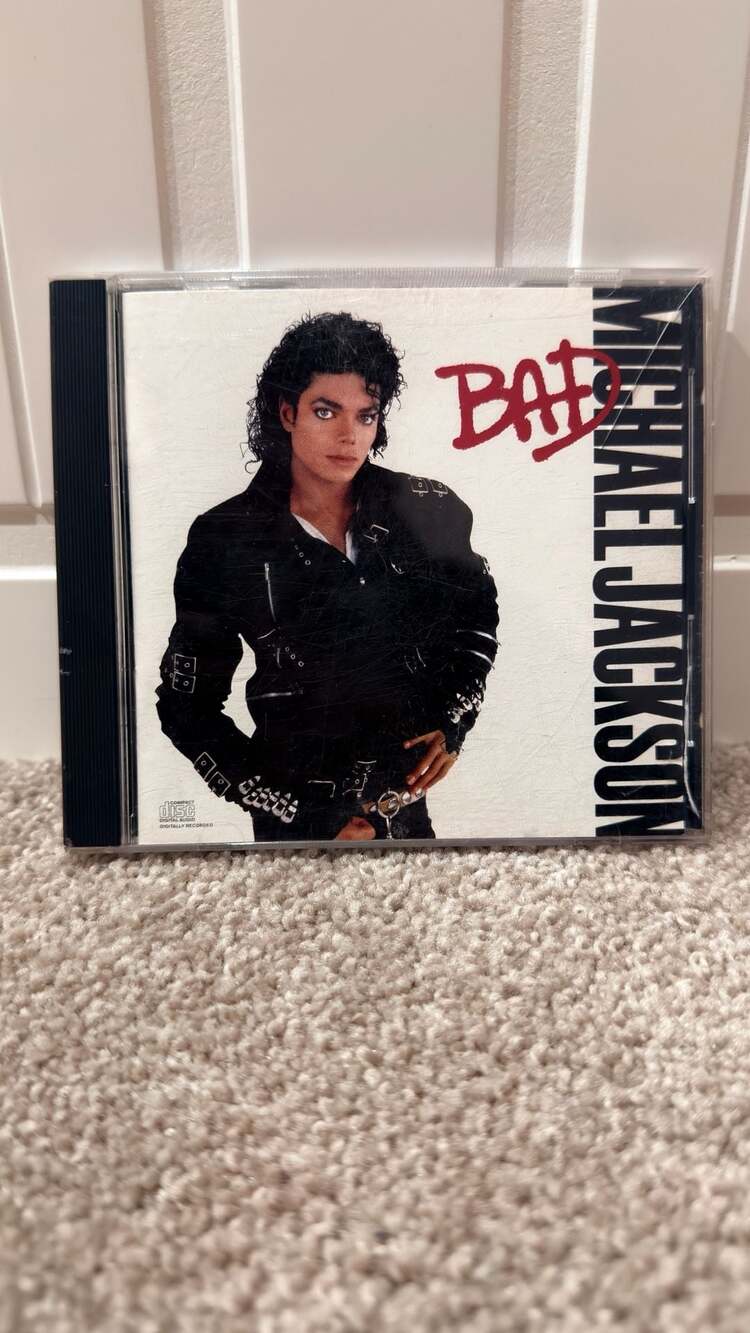 Michael Jackson Bad CD 1987 Epic EK 40600 DIDP 70643 Early US Pressing